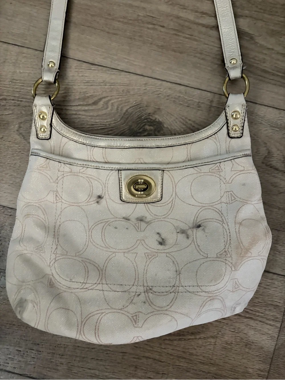 Authentic Vintage Coach Bag: Project Bag